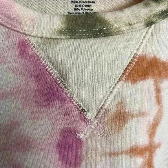 Sanoma Tie Dye Sweatshirt Size Medium - Picture 8 of 9